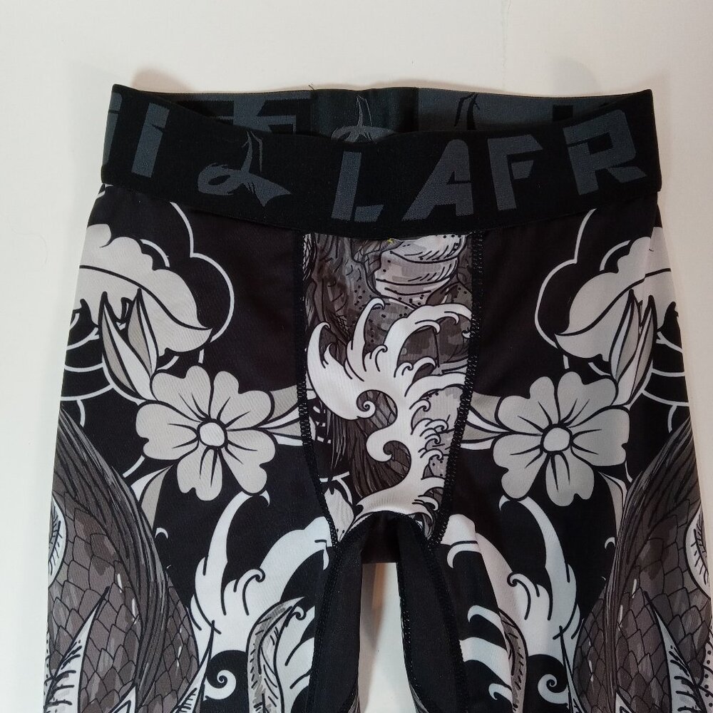 Lafroi Mens Compression Pants Burst Maximum Performance Size Small Black NEW